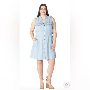 NWT Dex Dress Tencil  1X